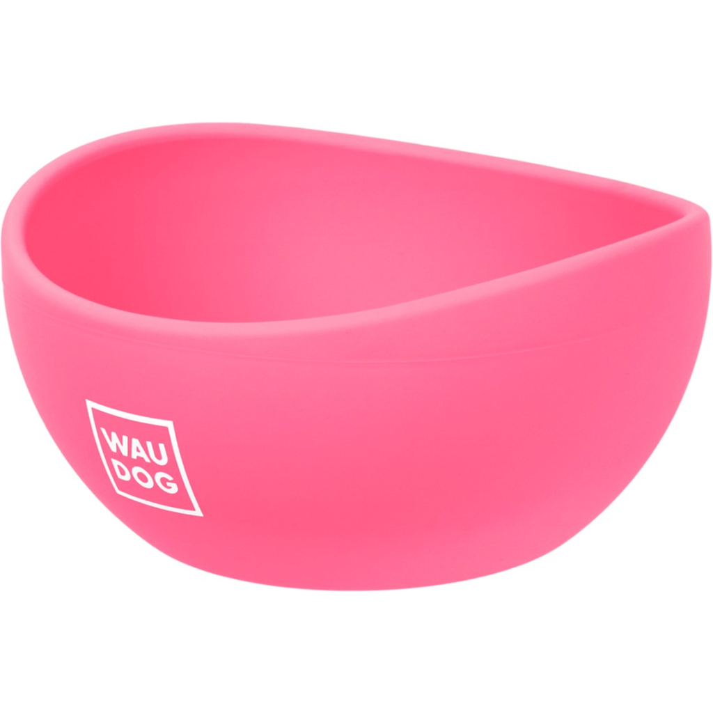 Посуд для котів WAUDOG Silicone Миска 250 мл рожева (50817) - зображення 3