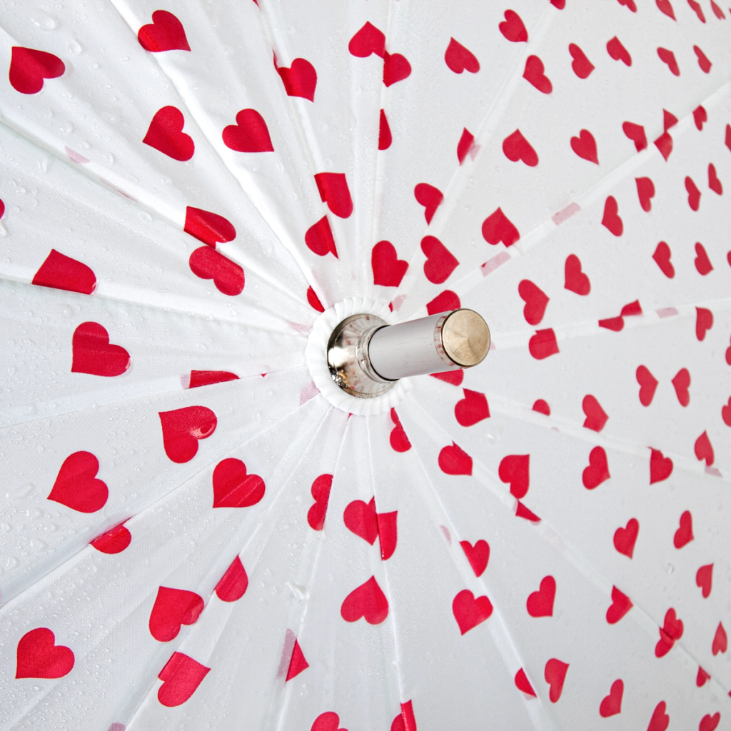 Парасоля Fulton L909-041031 Heart Walker-1 Mini Hearts (L909-041031) - зображення 11