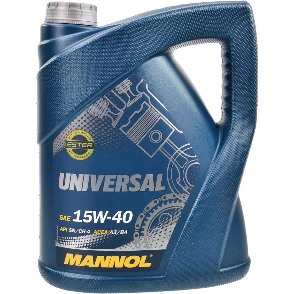 Моторна олива Mannol Universal 15W-40 5л (MN7405-5) - изображение 1