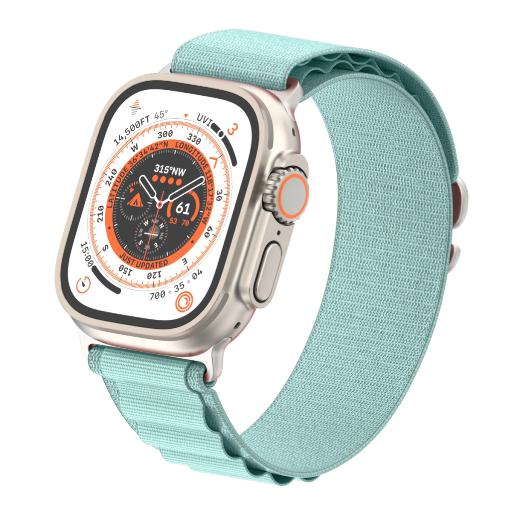 Ремінець до смарт-годинника Armorstandart Alpina Band для Apple Watch 42 (Series 11-10)/41/40/38 Light Blue (ARM81048) - изображение 4