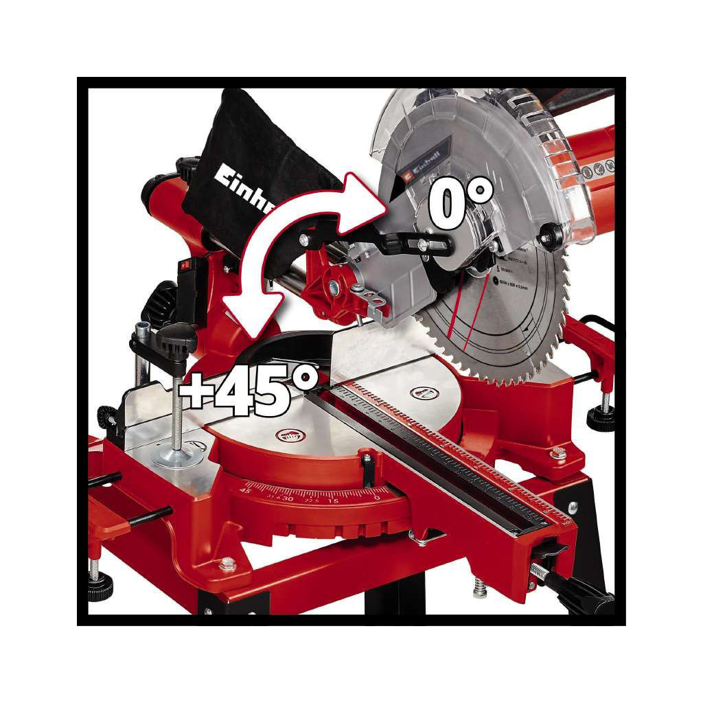 Торцювальна пила Einhell TC-SM 2531/2 U, 1900Вт (4300805) - изображение 3