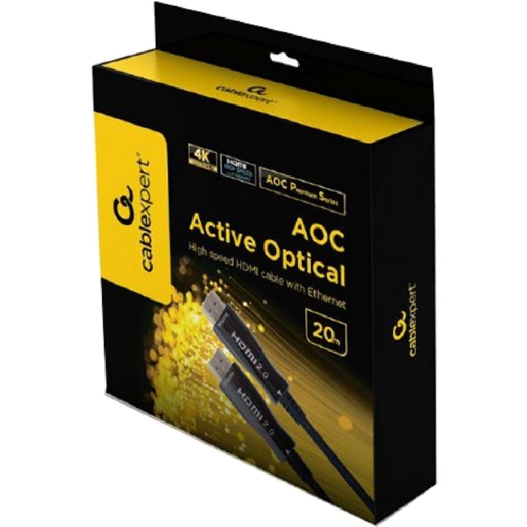 Кабель мультимедійний HDMI to HDMI 80m AOC V2.0 Cablexpert (CCBP-HDMI-AOC-80M) - зображення 3