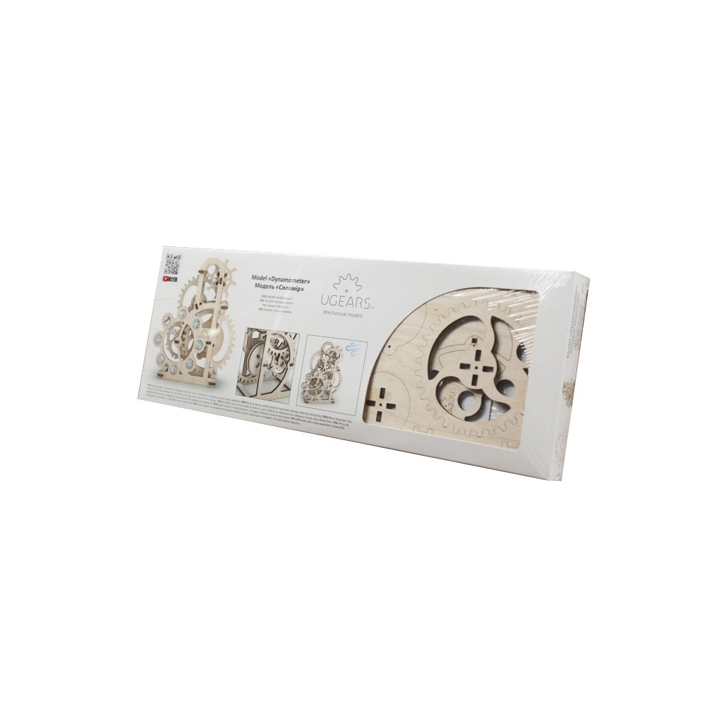 Збірна модель Ugears механічний Силомір (70005) - зображення 7