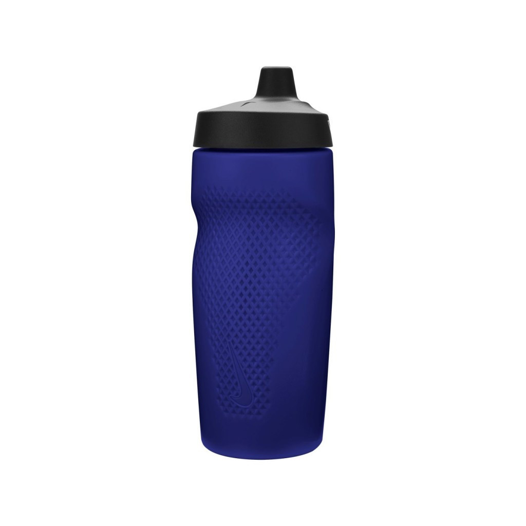 Пляшка для води Nike Refuel Bottle 18 OZ блакитний, чорний, білий 532 мл N.100.7665.492.18 (887791745293) - зображення 2