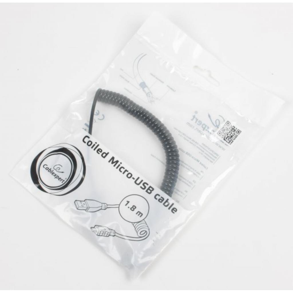 Дата кабель USB 2.0 AM to Micro 5P 1.8m Cablexpert (CC-mUSB2C-AMBM-6) - зображення 4