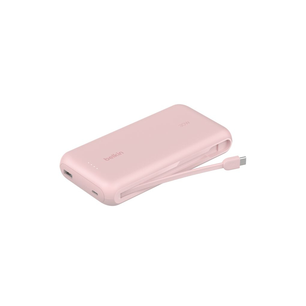 Батарея універсальна Belkin 20000mAh, 30W USB-C Pink (BPB024HQPK) - зображення 3
