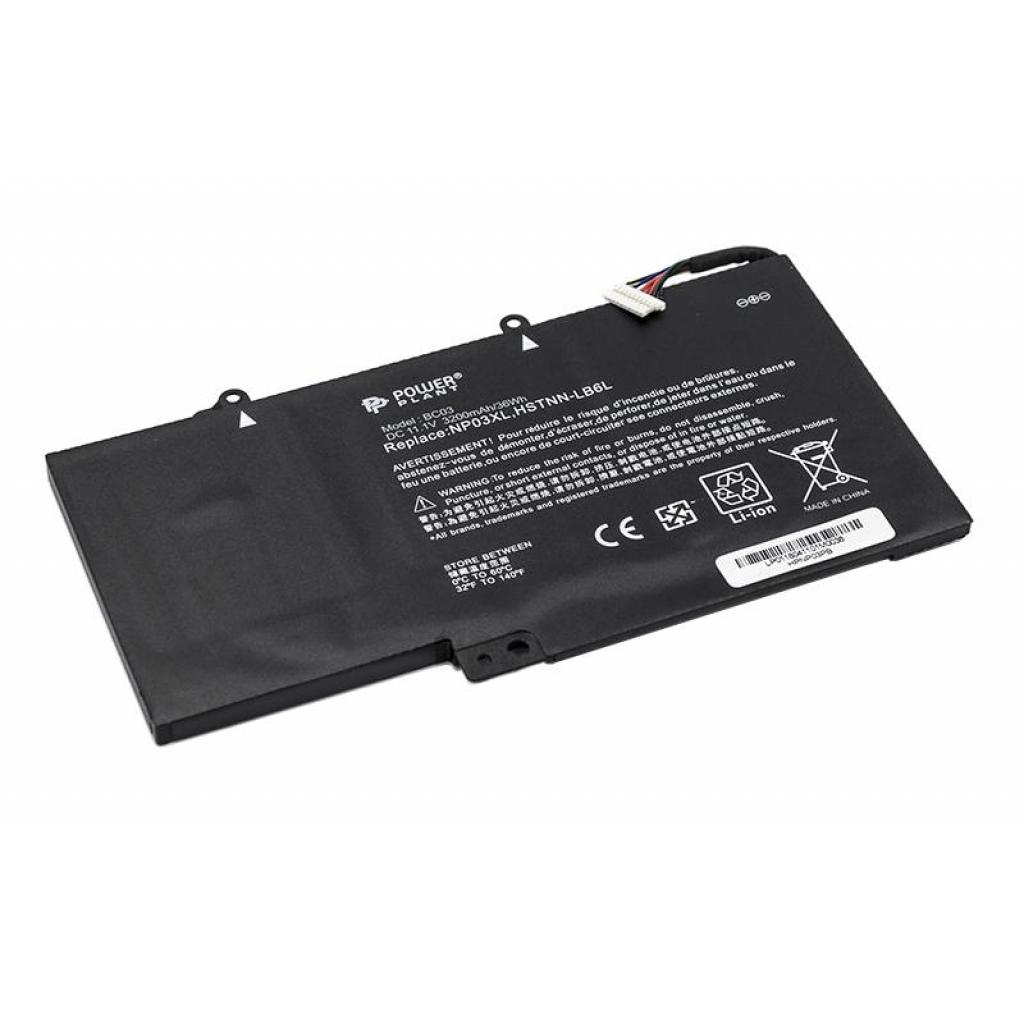 Акумулятор до ноутбука PowerPlant HP Pavilion X360 (NP03XL, HPNP03PB) 11.1V 3200mAh (NB460687) - зображення 2