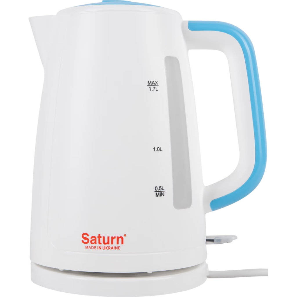 Електрочайник Saturn ST-EK8435U White/Blue - зображення 1