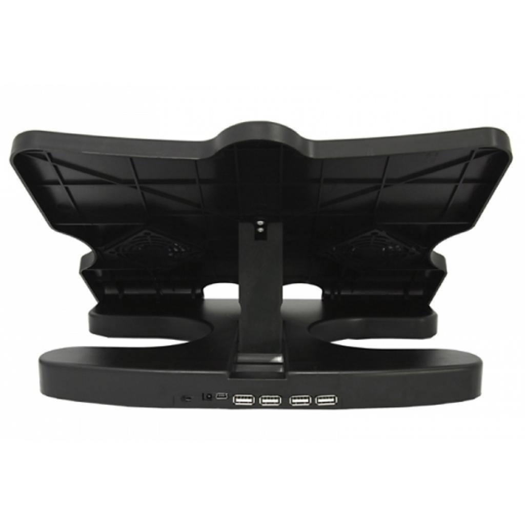 Підставка до ноутбука Esperanza 17" Pampero Notebook Cooling Pad (EA103) - зображення 4