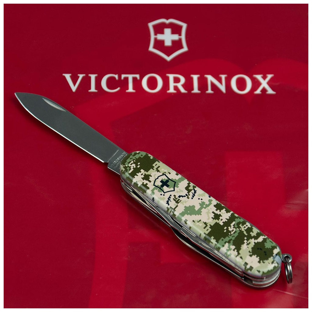 Ніж Victorinox Climber Army Піксель (1.3703.3_W3940p) - зображення 5