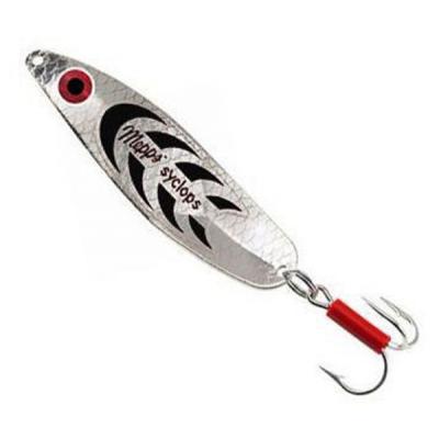 Блешня Mepps Syclops Silver/Black 8гр №0 (30924 008) - зображення 1