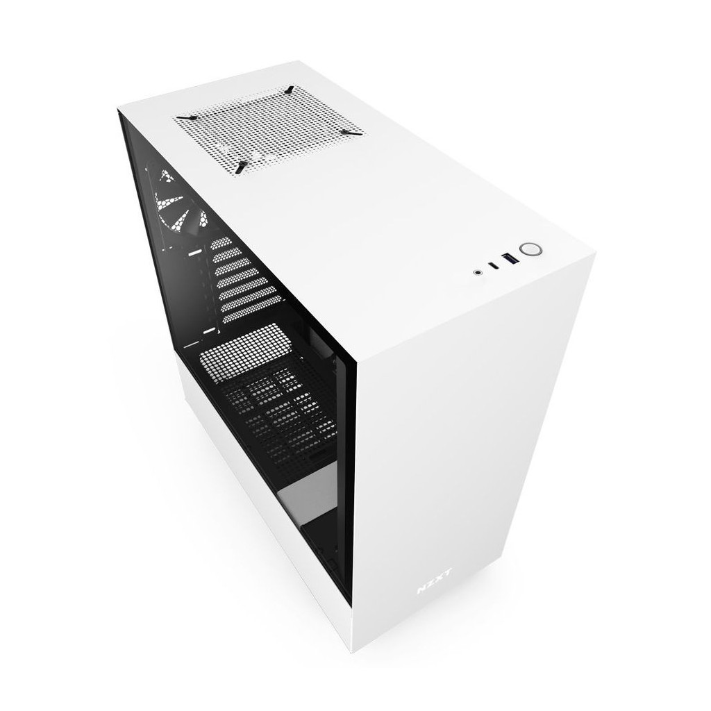 Корпус NZXT H510 White/Black (CA-H510B-W1) - зображення 1