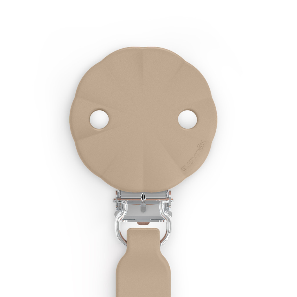 Кліпса для пустушок Suavinex Wonder бежева (402544) - изображение 2