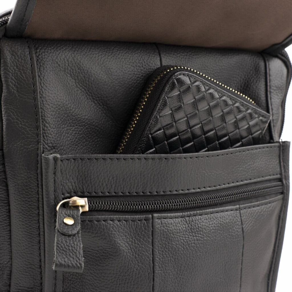 Сумка Vintage Флотар Чорна (14763) - зображення 11