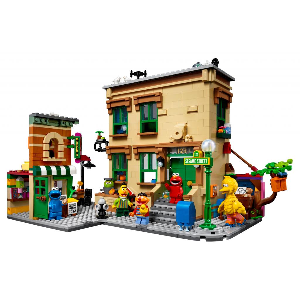 Конструктор LEGO Ideas Вулиця Сезам, 123 деталі (21324) - зображення 3