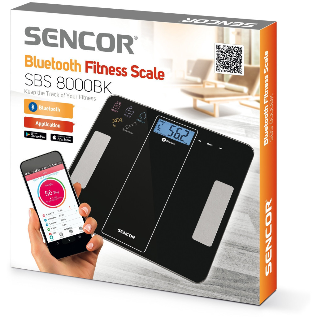 Ваги підлогові Sencor SBS8000BK - зображення 8