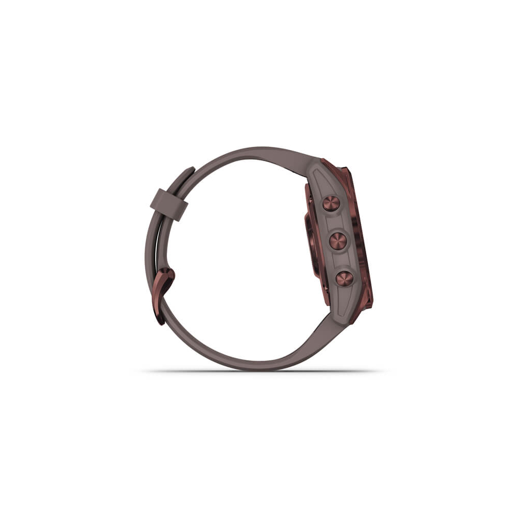 Смарт-годинник Garmin fenix 7S Sapphire Sol, Dark Bronze Ti w/ Shale Gray Band, GPS (010-02539-29) - зображення 5