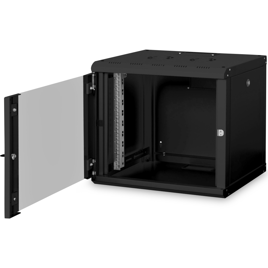 Шафа настінна Digitus 9U Wall Mounting Unique 19" 600x600 (DN-1909U-6/6-SW) - зображення 2