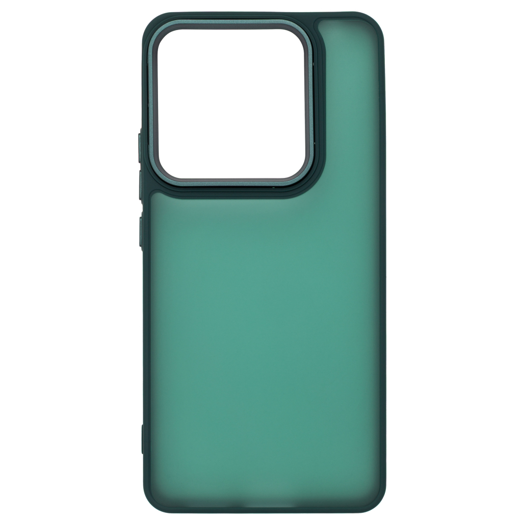 Чохол до мобільного телефона Armorstandart Frame Xiaomi Redmi Note 14 4G Dark Green (ARM82445) - зображення 1