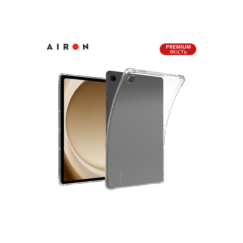 Чохол до планшета AirOn EVA Premium Samsung Galaxy Tab A9 transparent (4822352781138) - зображення 2
