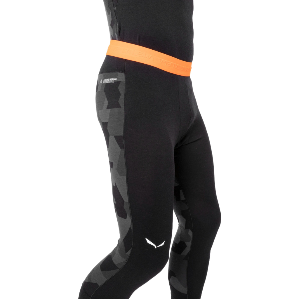 Термоштани Salewa Cristallo 3/4 Mns 28209 0910 - 46/S - чорний (013.002.9422) - зображення 6