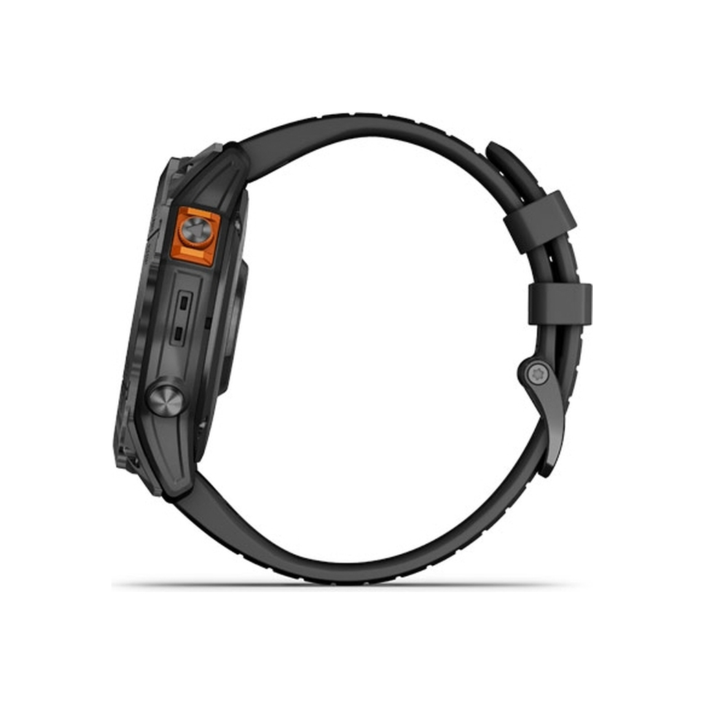Смарт-годинник Garmin fenix 7X Pro Sol, Slate Gray Stl w/ Black Bnd, GPS (010-02778-01) - зображення 6