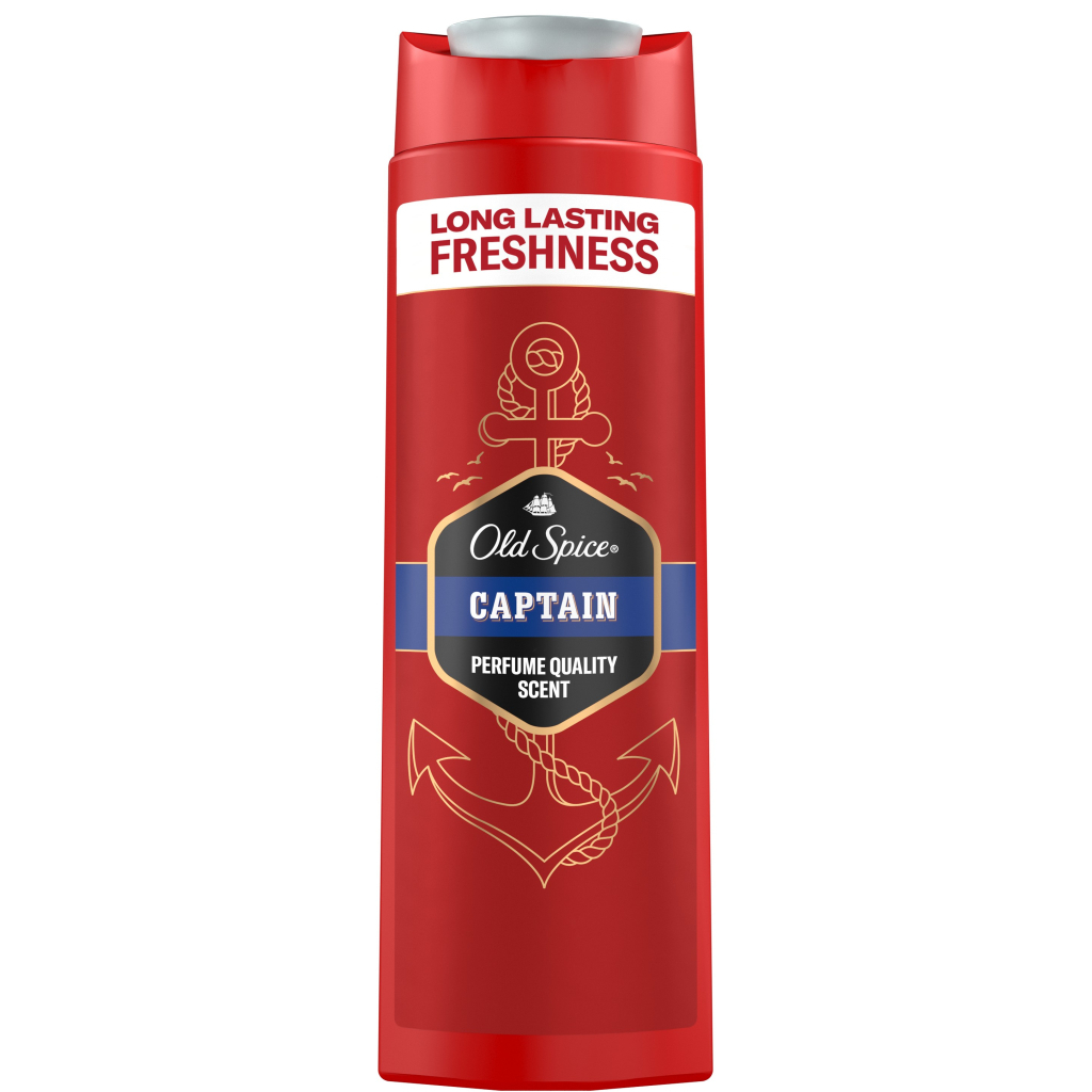 Гель для душу Old Spice Captain 400 мл (8001090965615/8700216859820) - изображение 1