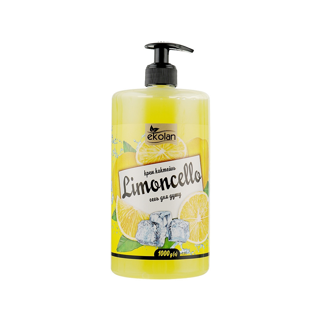 Гель для душу Ekolan Limoncello Крем-коктейль 1000 г (4820217131719) - зображення 1