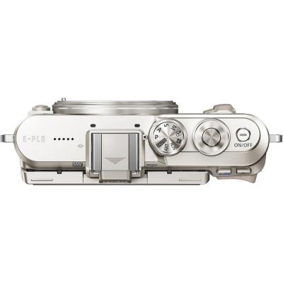 Цифровий фотоапарат Olympus E-PL8 14-42 mm Pancake Zoom Kit white/silver (V205082WE000) - зображення 8