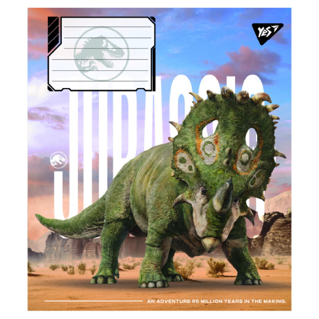 Зошит Yes JURASSIC WORLD ALIVE А5 24 аркушів лінія (767683) - зображення 4