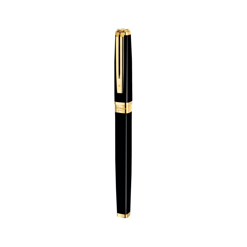 Ручка пір'яна Waterman EXCEPTION Slim Black GT  FP F (11 028) - зображення 2