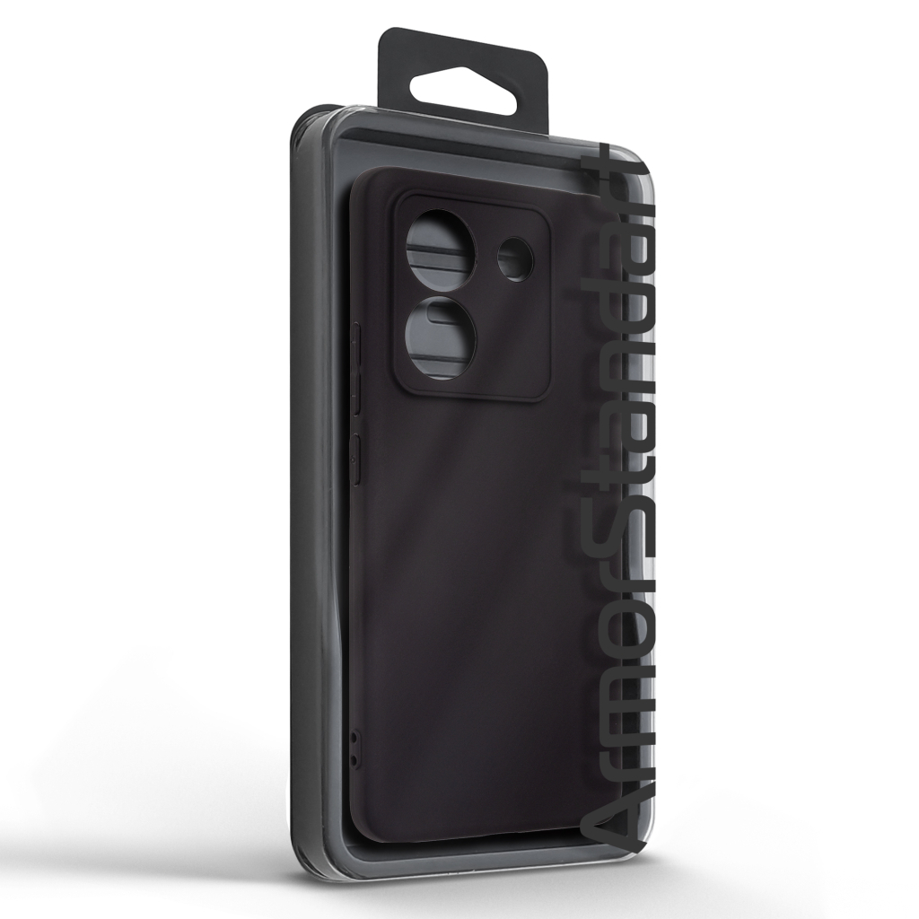 Чохол до мобільного телефона Armorstandart Matte Slim Fit Xiaomi Poco M7 Pro 5G Camera cover Black (ARM83151) - зображення 5