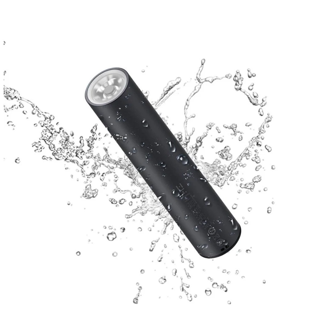 Ліхтар Xiaomi ZMI Portable Flashlight + Power Bank 3350 мАч Black (LPB03) - зображення 2