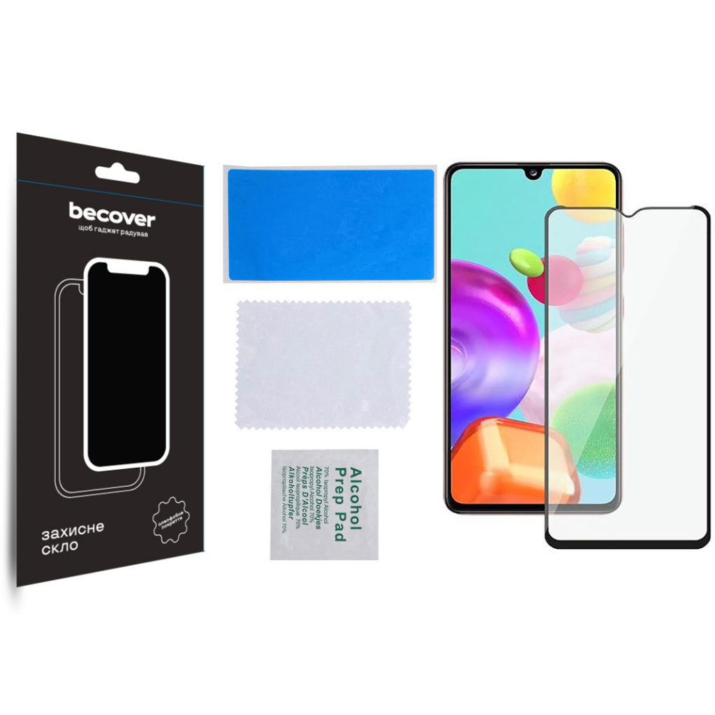 Скло захисне BeCover Samsung Galaxy A24 4G SM-A245 Black (709083) - зображення 3
