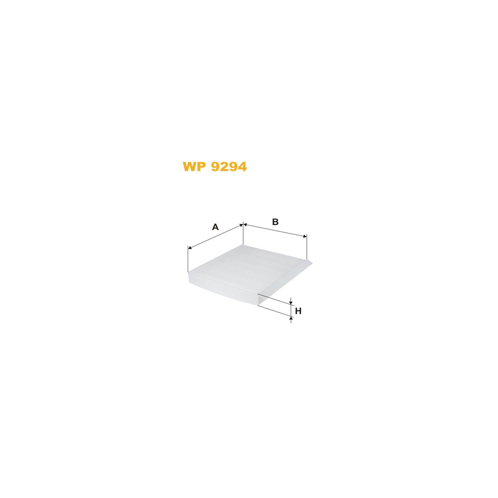 Фільтр салону Wixfiltron WP9294 - зображення 1