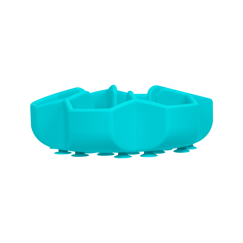 Універсальний посуд для тварин WAUDOG Silicone миска для повільного харчування 750 мл блакитна (23542) - зображення 3