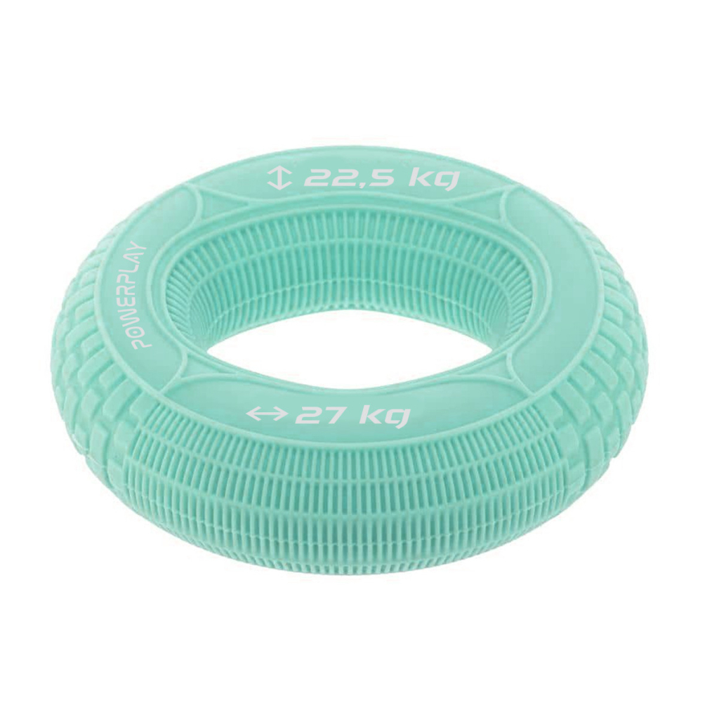 Еспандер PowerPlay PP-4330 Hand Grip Loops Large 22.5-27 кг М'ятний (PP_4330_Mint_(22.5-27kg)) - зображення 2