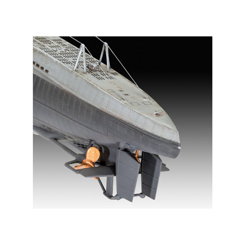 Збірна модель Revell Підводний човен U96 (Das Boot) рівень 3 масштаб 1:144 (RVL-05675) - зображення 8