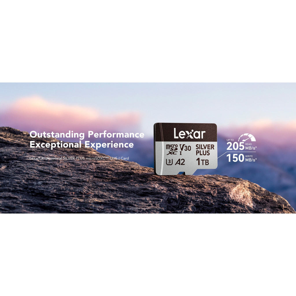 Карта пам'яті Lexar 256GB microSDXC class 10 UHS-I U3 V30 A2 Professional Silver (LMSSIPL256G-BNANG) - изображение 5