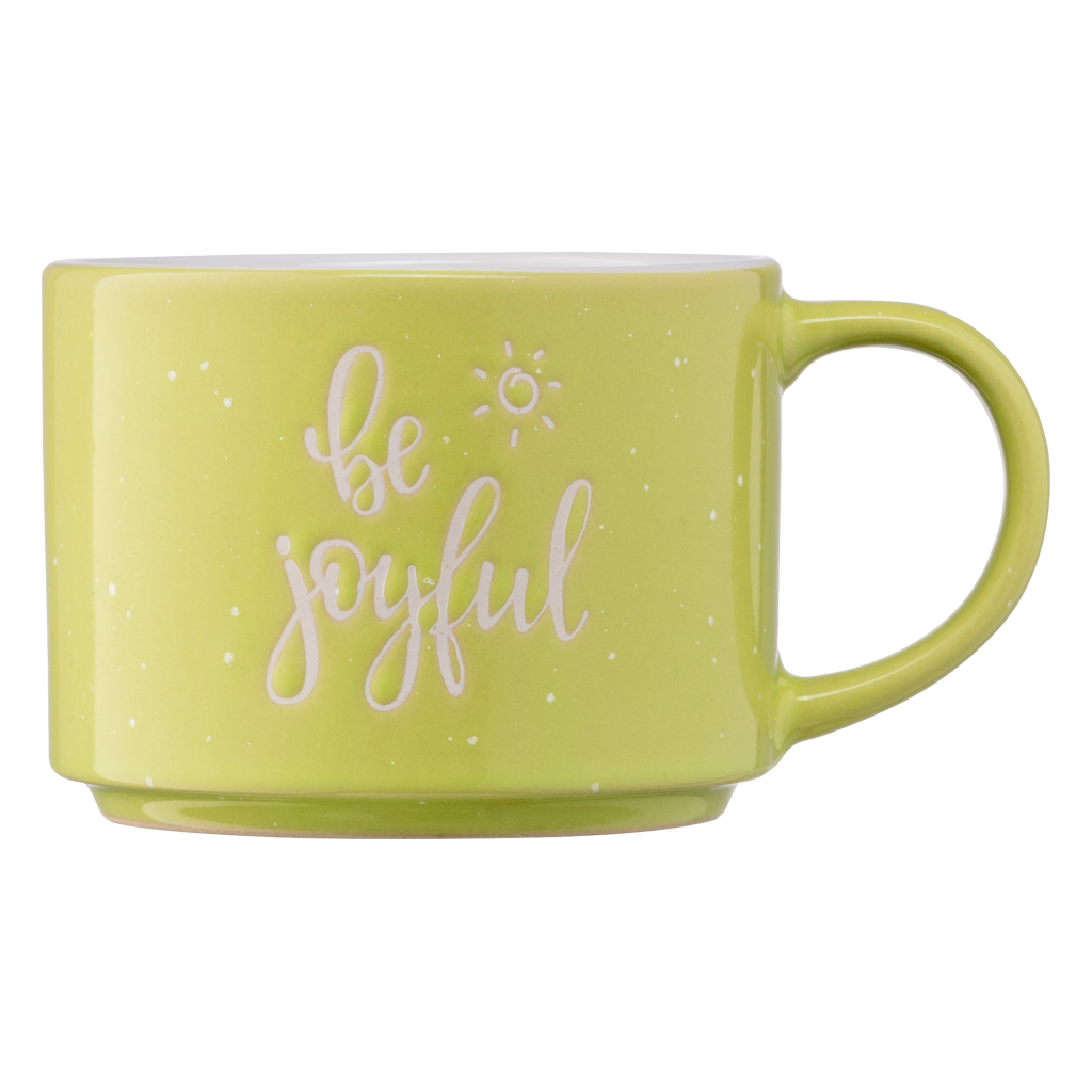 Чашка Ardesto Be joyful 330 мл Yellow (AR3472Y) - зображення 4