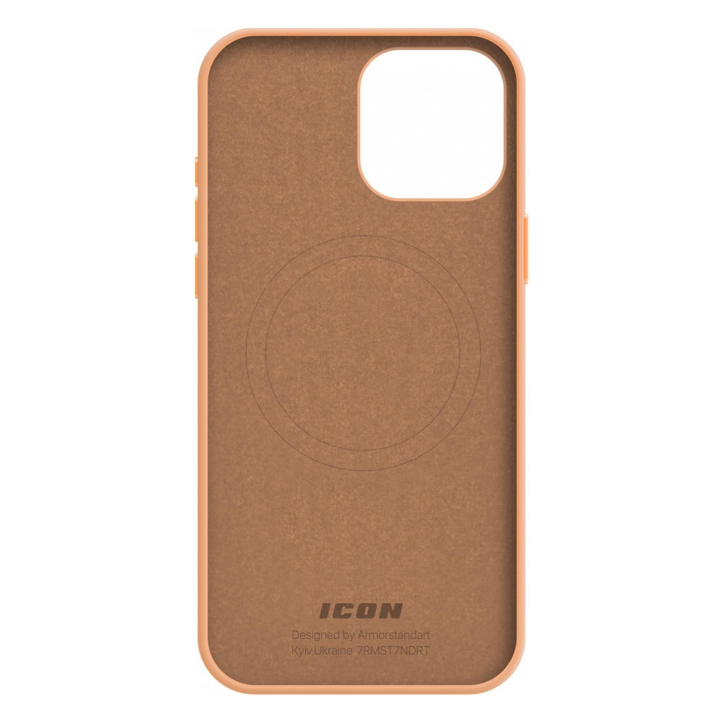 Чохол до мобільного телефона Armorstandart ICON2 MagSafe Apple iPhone 15 Pro Max Orange Sorbet (ARM72753) - зображення 2