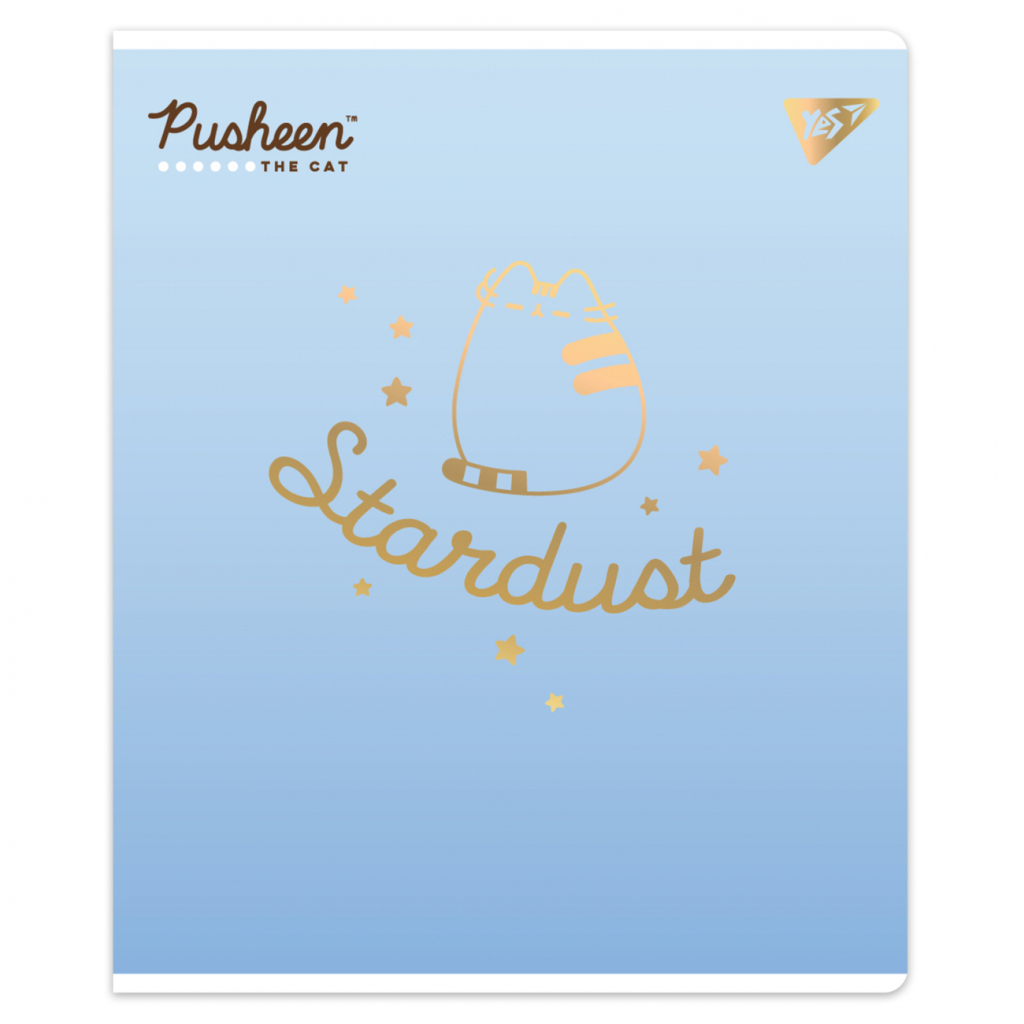 Зошит Yes Goldstar Pusheen 12 аркушів лінія (767508) - зображення 4