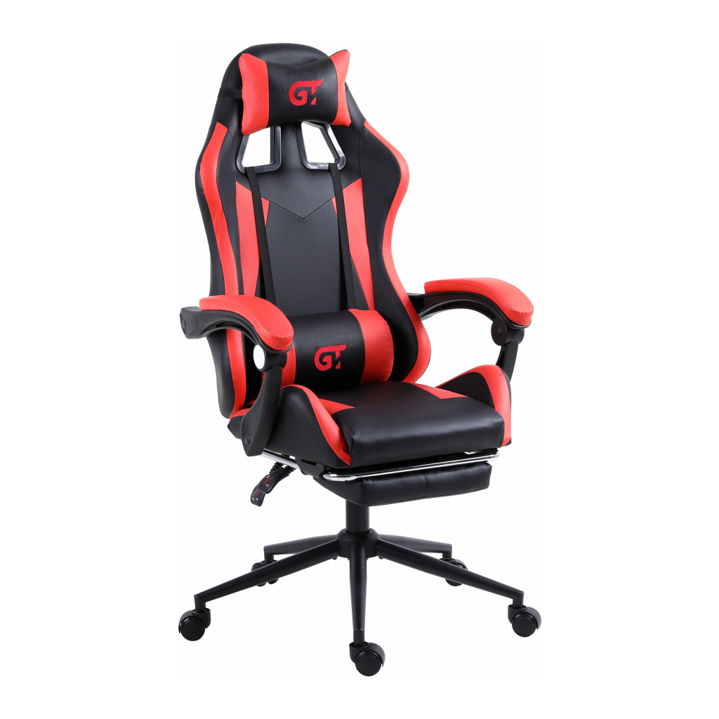 Крісло ігрове GT Racer X-2323 Black/Red - зображення 1