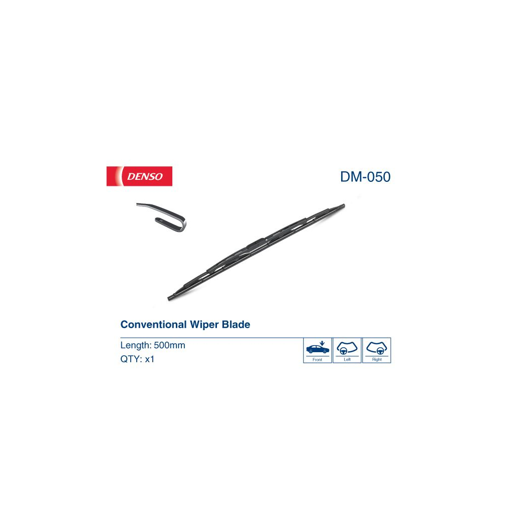 Щітка склоочисника Denso DM050 - зображення 2