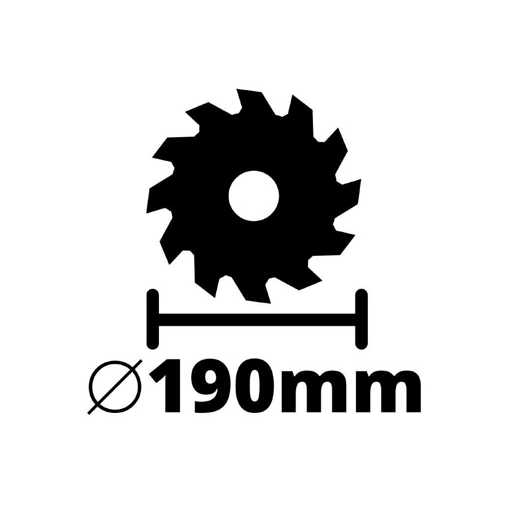 Дискова пила Einhell TE-CS 18/190 Li BL - Solo акум., PXC, 18В, диск 190х20 мм (без АКБ та ЗП) (4331210) - зображення 6