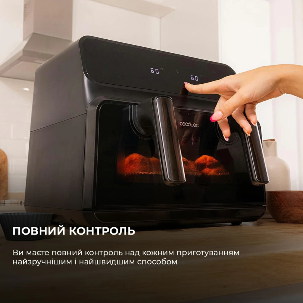 Мультипіч Cecotec Cecofry Advance 9000 Window (CCTC-04986) - зображення 9