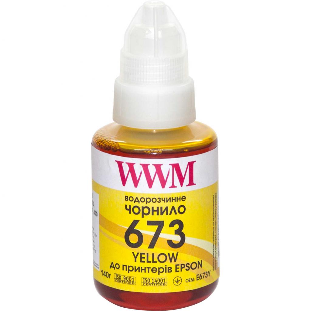 Чорнило WWM Epson L800 140г Yellow (E673Y) - зображення 1