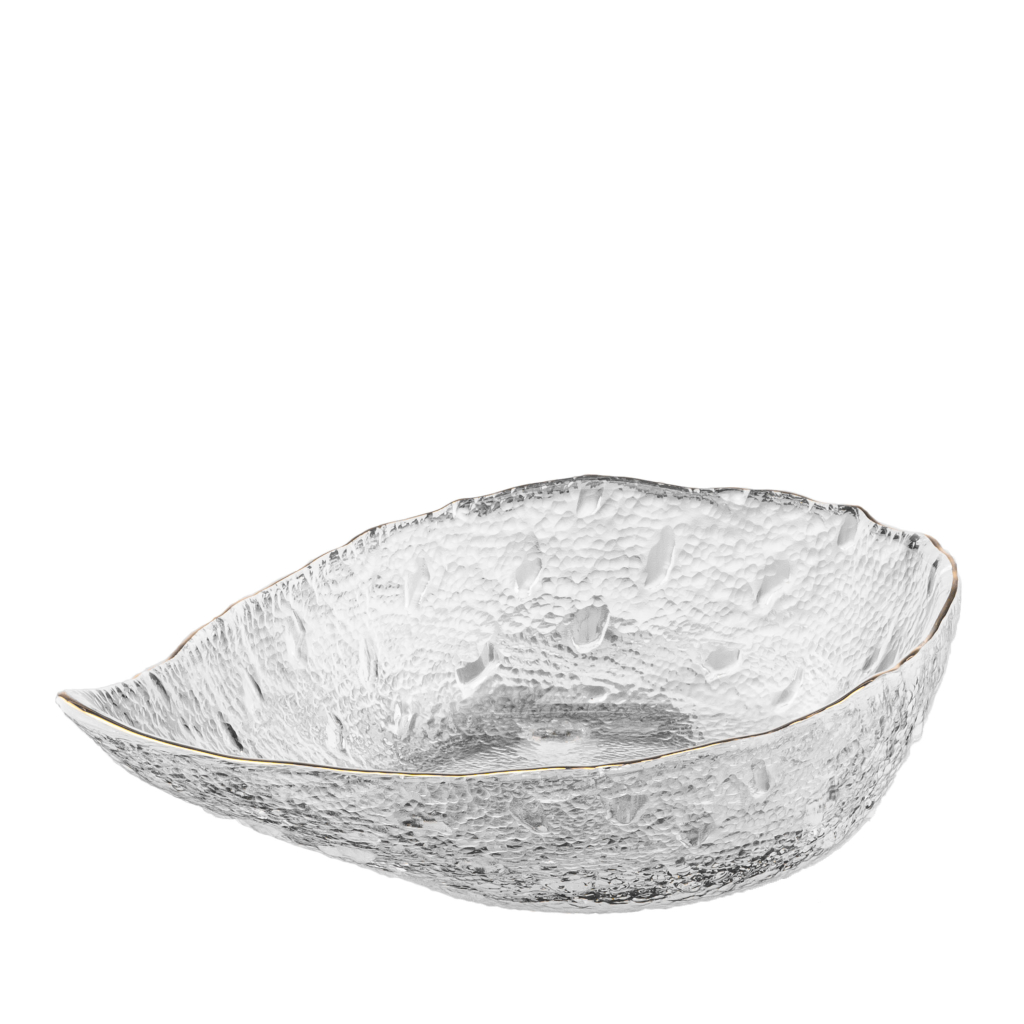 Салатник Ardesto Leaf 17.5см, скло, прозорий (AR5008) - зображення 1