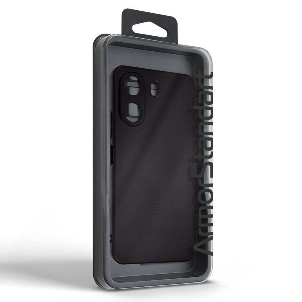 Чохол до мобільного телефона Armorstandart Matte Slim Fit Xiaomi Redmi 13C 4G / Poco C65 Cam cov Black (ARM74846) - зображення 5