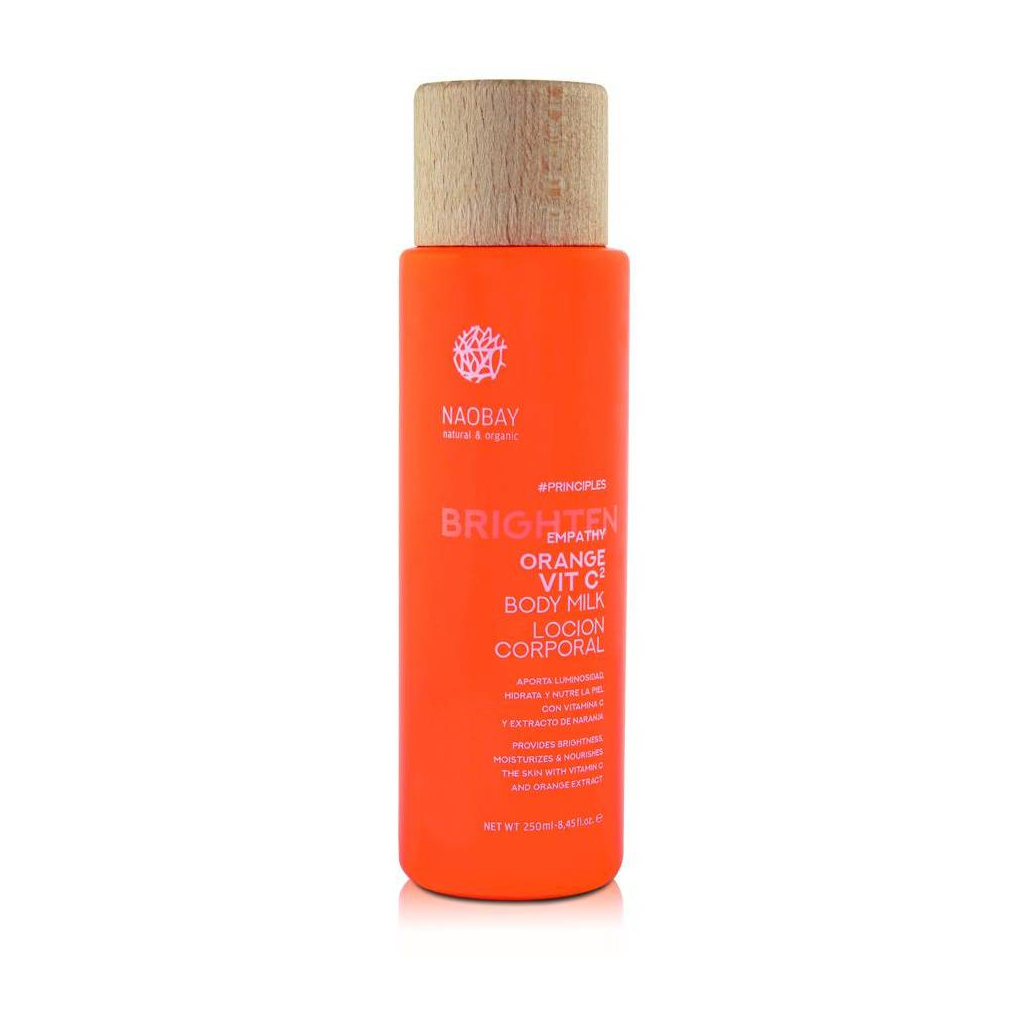 Молочко для тіла Naobay Principles Brighten Empathy Orange Vit C2 Body Milk 250 мл (8436568902807) - зображення 1